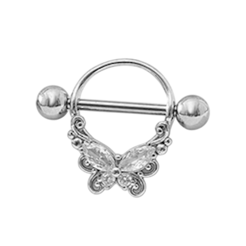 Piercing Mamilo Modelo 4 Aço 316L Piercing Mamilo Modelo 4 Aço 316L